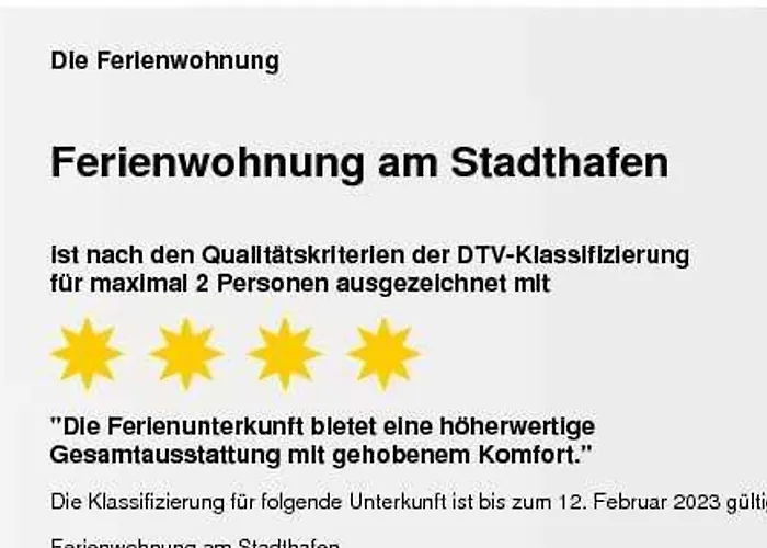 Am Stadthafen Apartamento